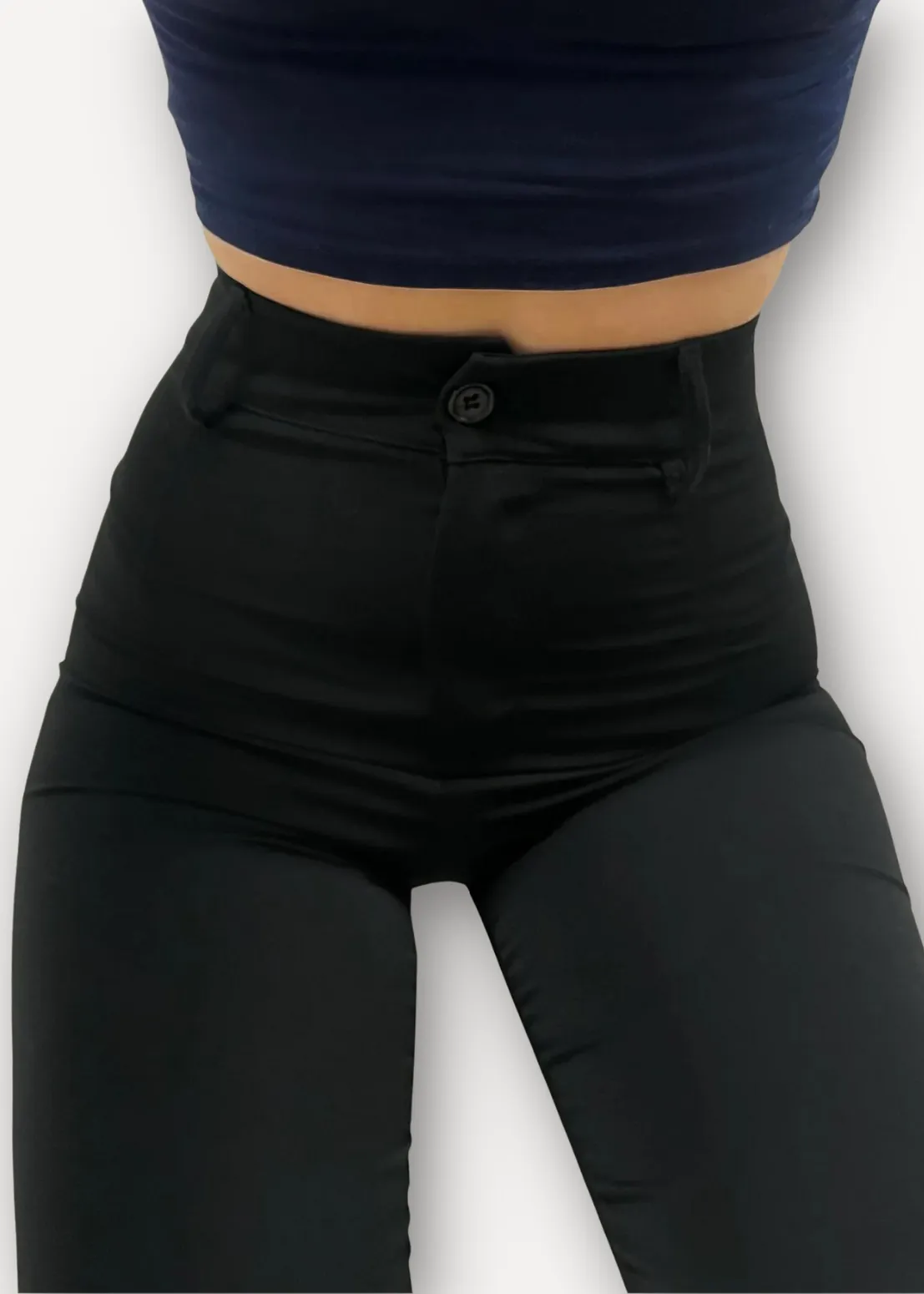 Straight leg pants classic black (REGULAR)