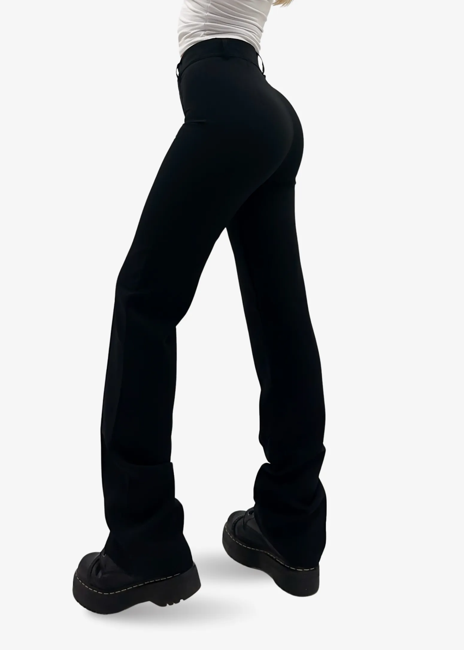 Straight leg pants classic black (REGULAR)