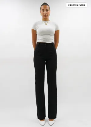 Straight leg pants classic black (REGULAR)
