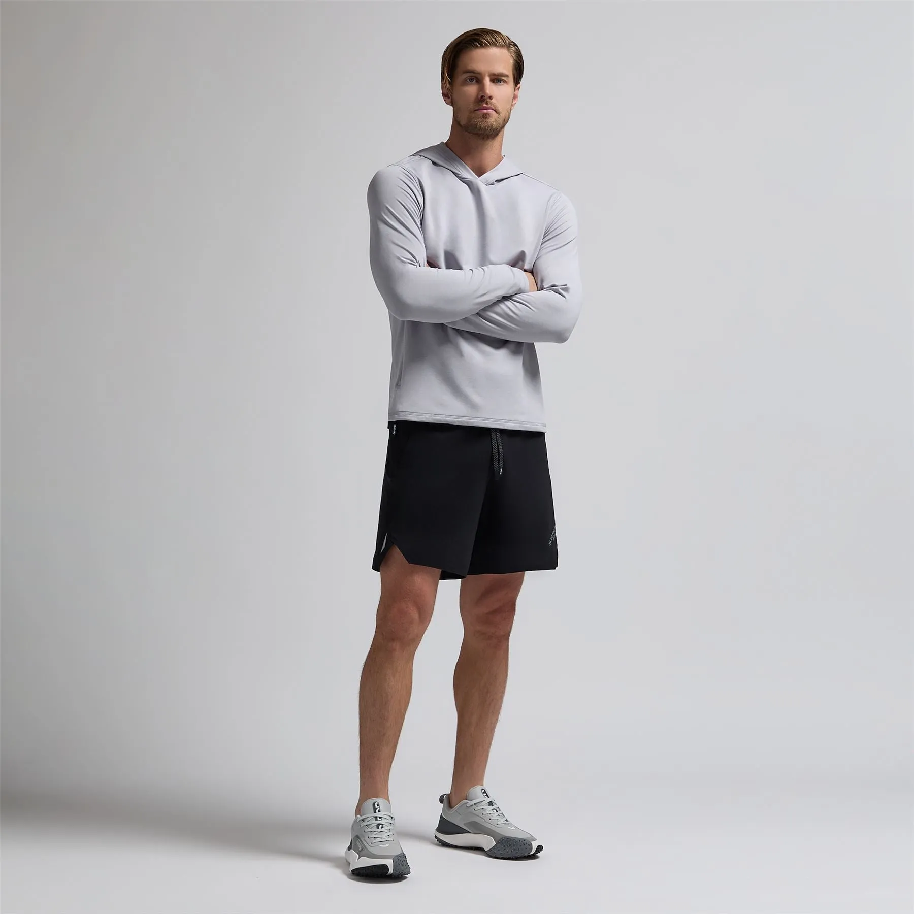 Stretch Warp Knit Shorts Onyx - AW24