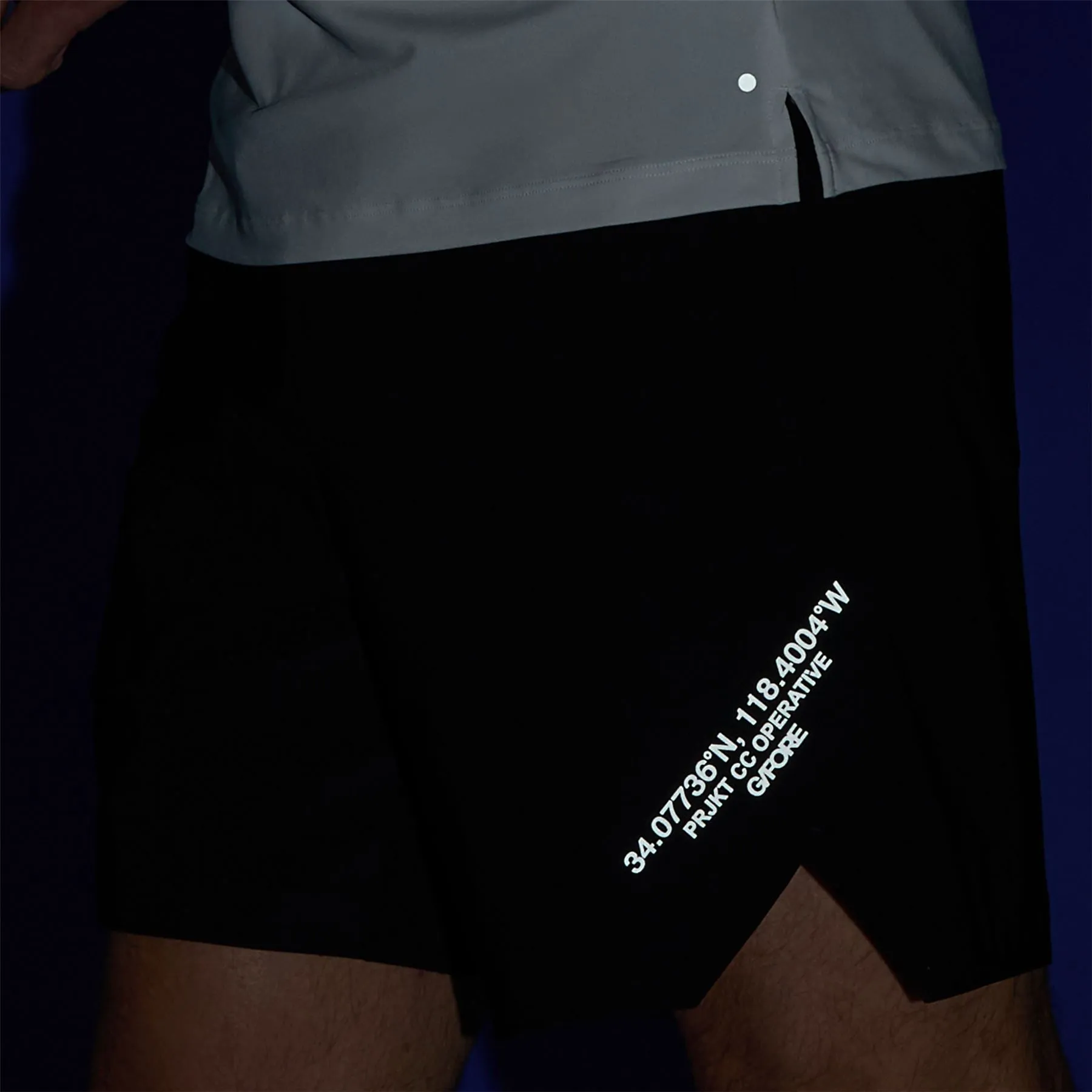 Stretch Warp Knit Shorts Onyx - AW24