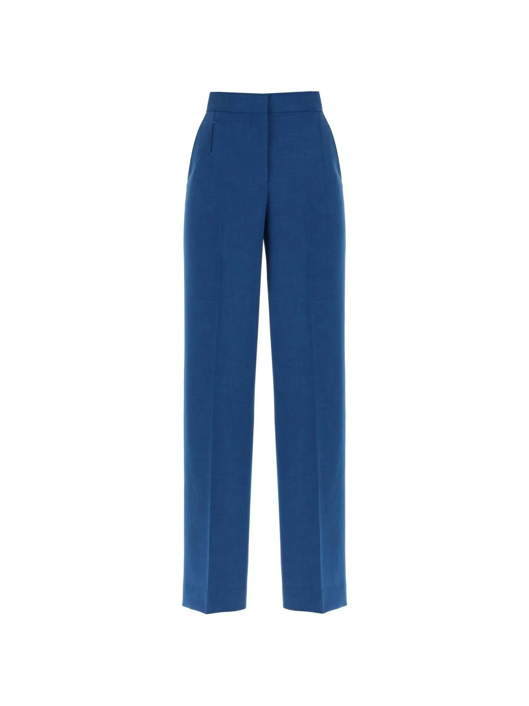 Techno Gabardine Wide Leg Trousers