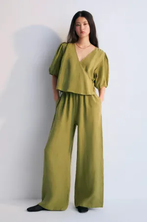 The New Society Hera Olive Trousers
