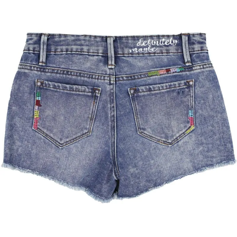 Tractr Light Indigo Ego Tween Shorts
