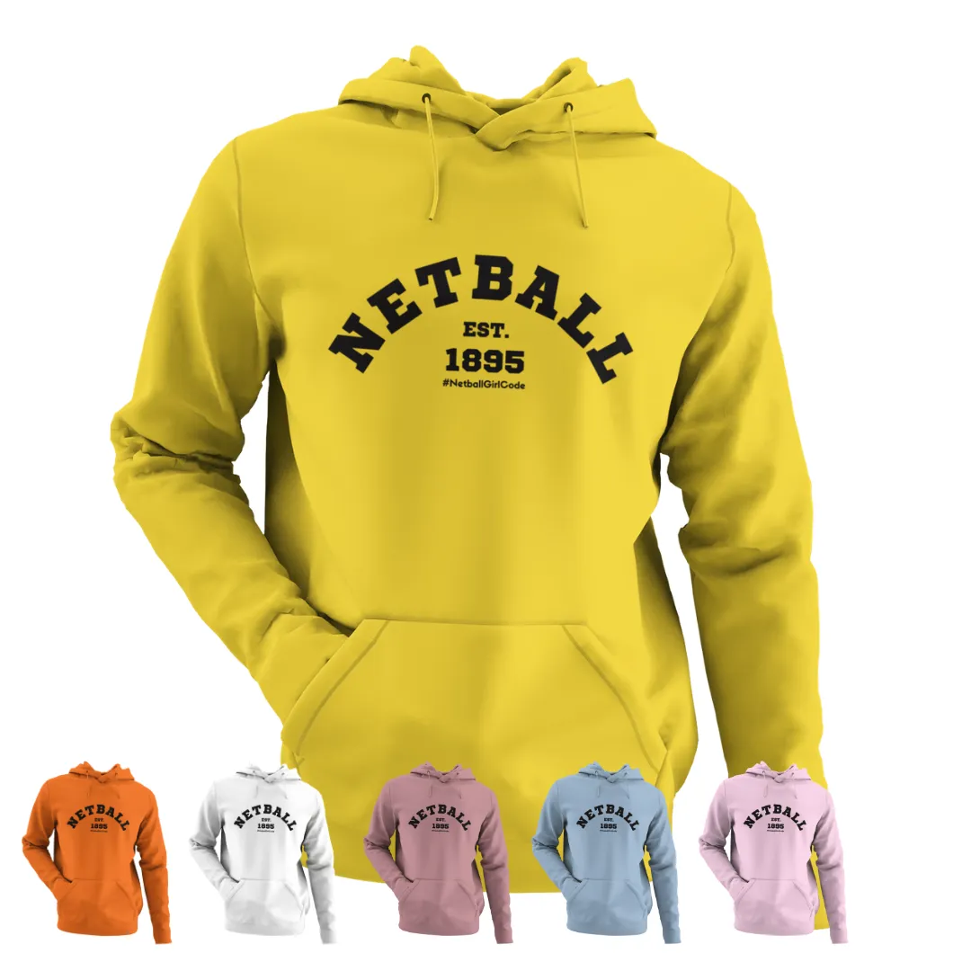 'Varsity' Kids Netball Light Hoodie
