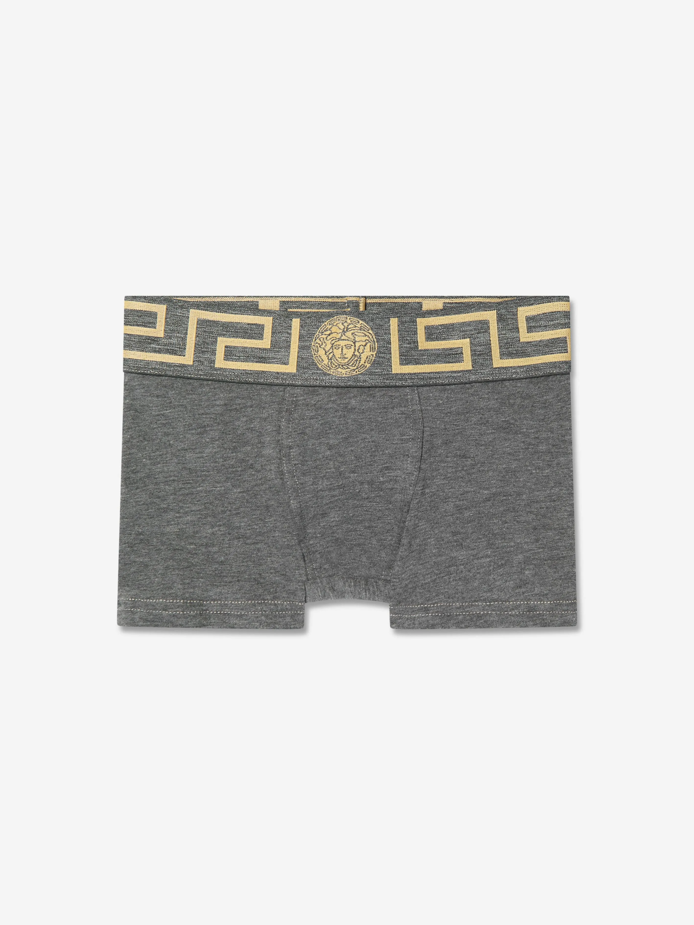 Versace Boys Boxer Shorts Set (2 Pack) in Grey