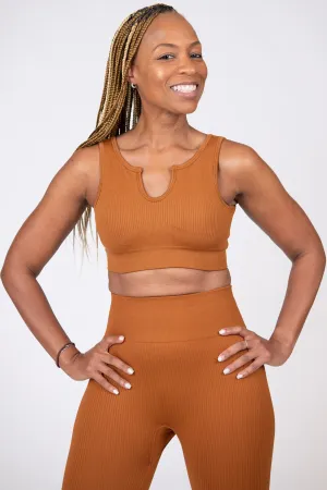 Vibrant Bra - Brown - FINAL SALE