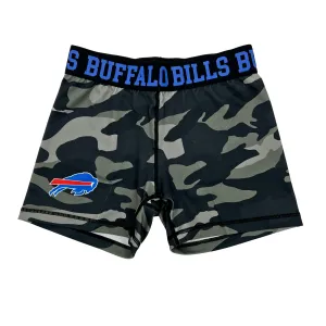 Women's Buffalo Bills Black Camo Biker Short