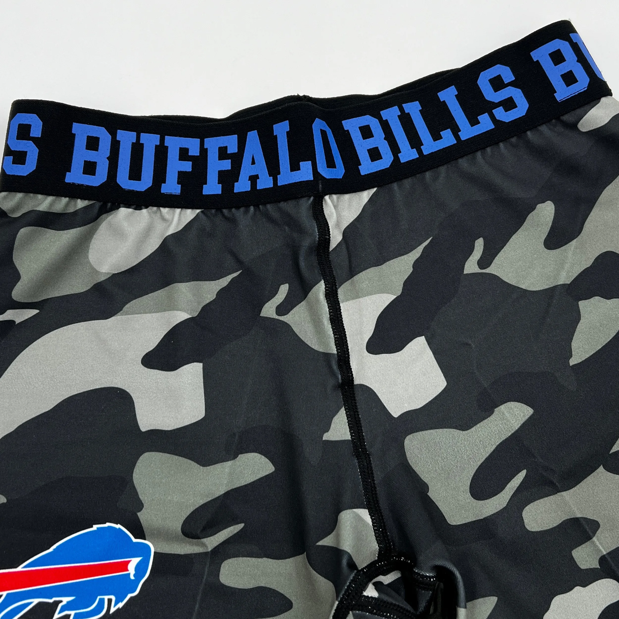 Women's Buffalo Bills Black Camo Biker Short