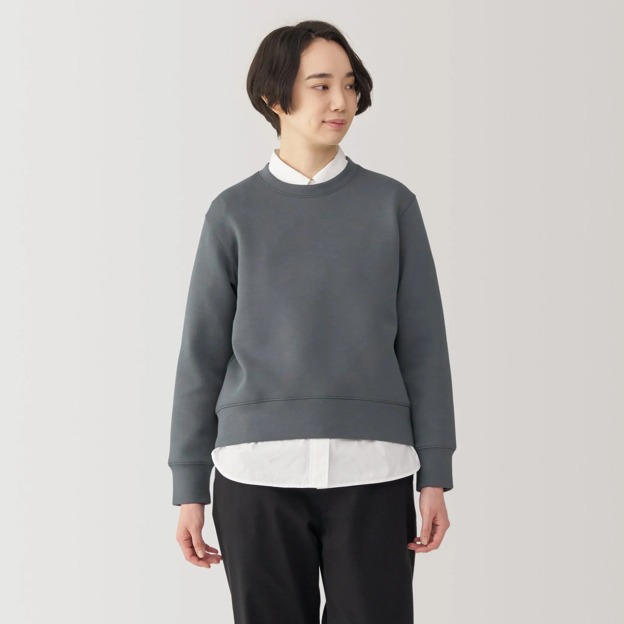Women's Double Knitted Sweatshirt