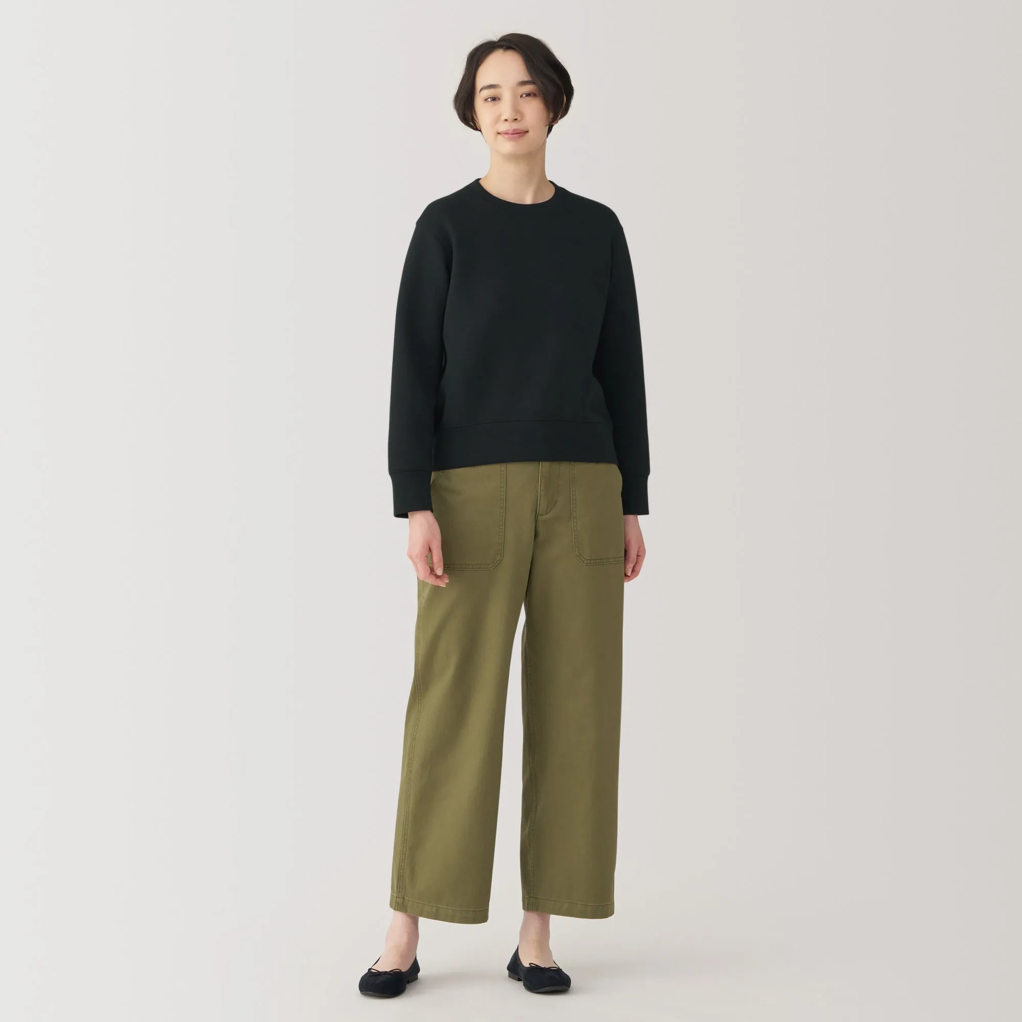 Women's Double Knitted Sweatshirt