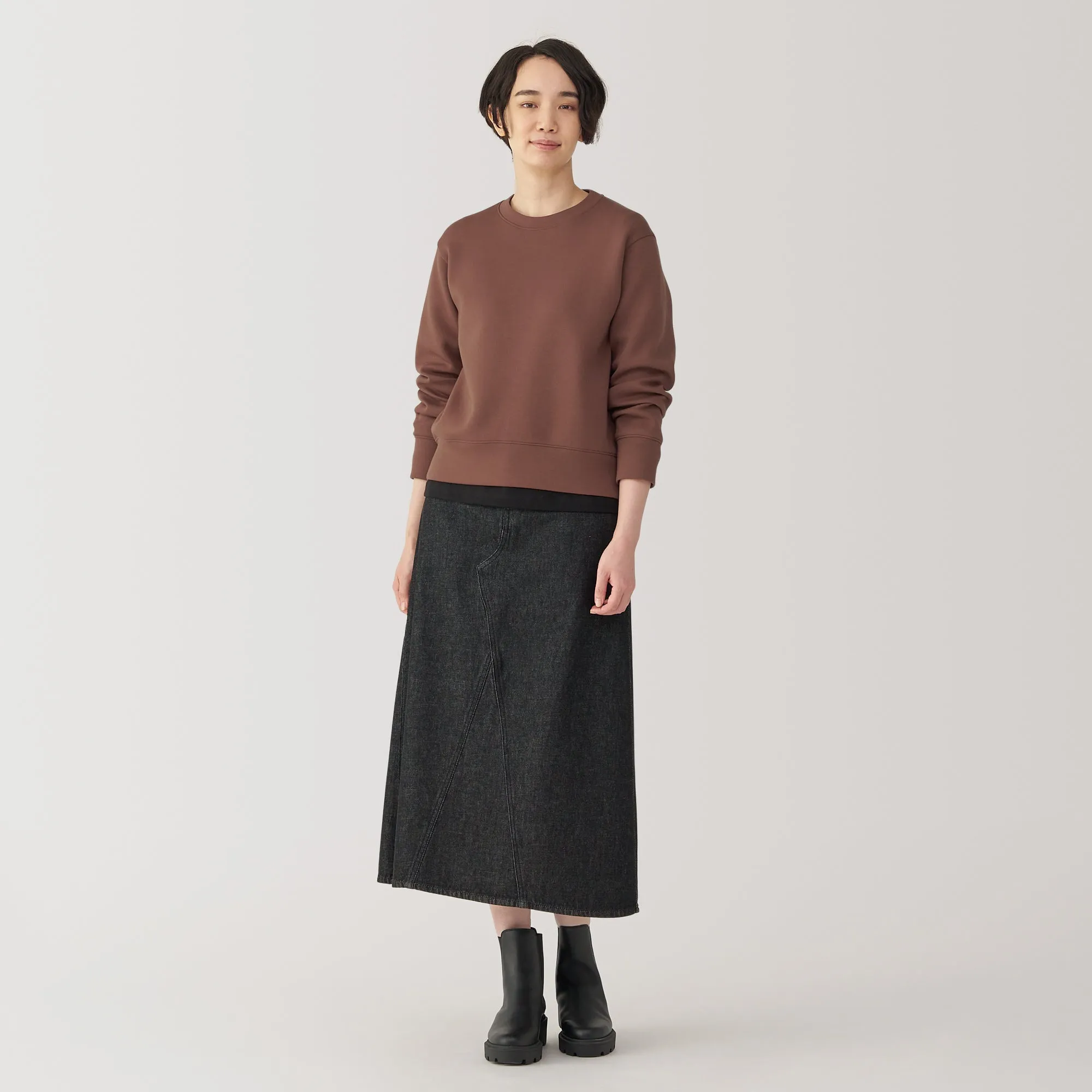 Women's Double Knitted Sweatshirt