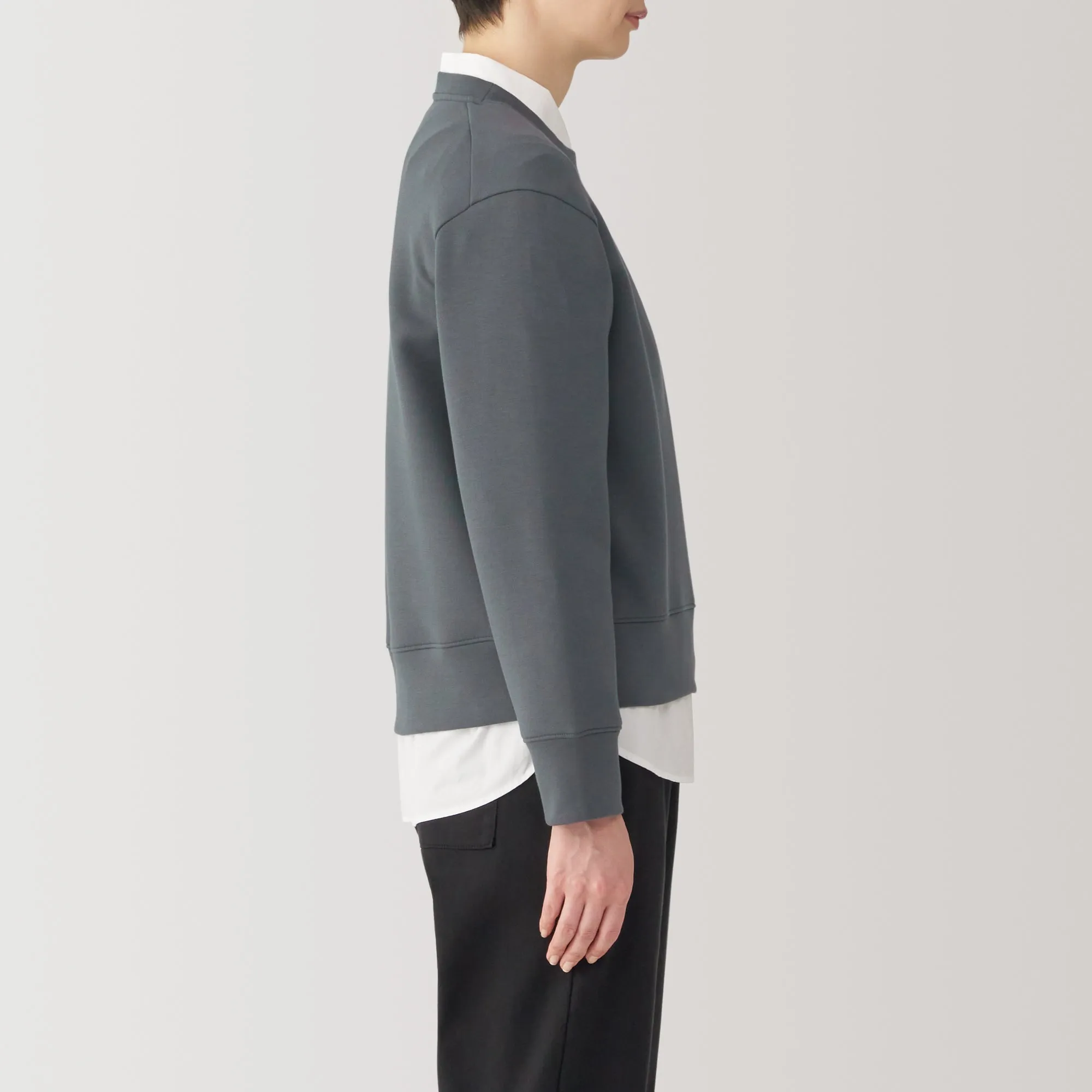Women's Double Knitted Sweatshirt