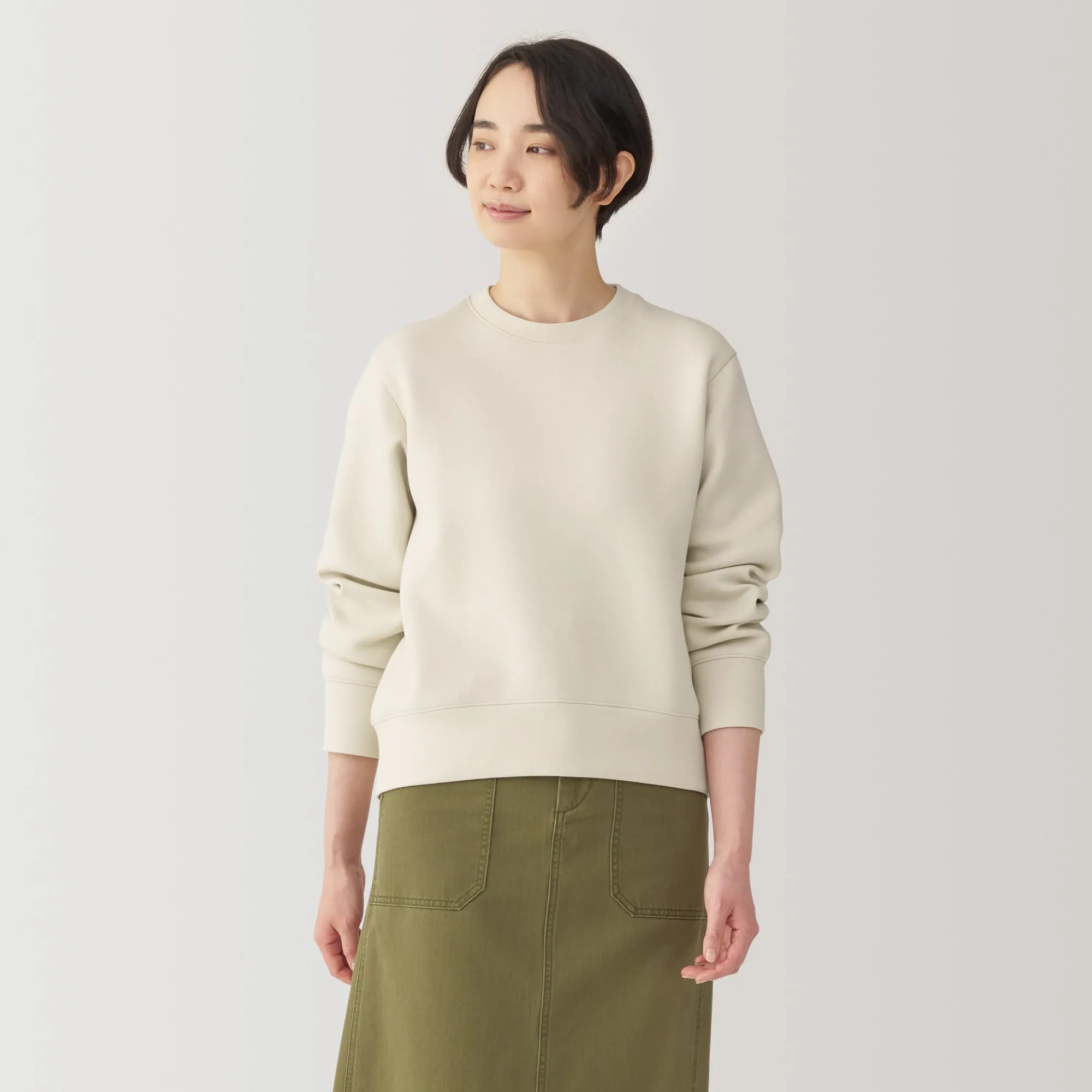 Women's Double Knitted Sweatshirt