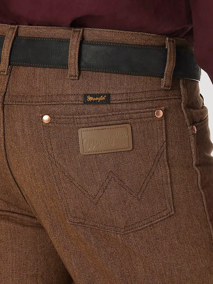 Wrangler Mens Cowboy Cut Jean Slim Fit - Black Whiskey