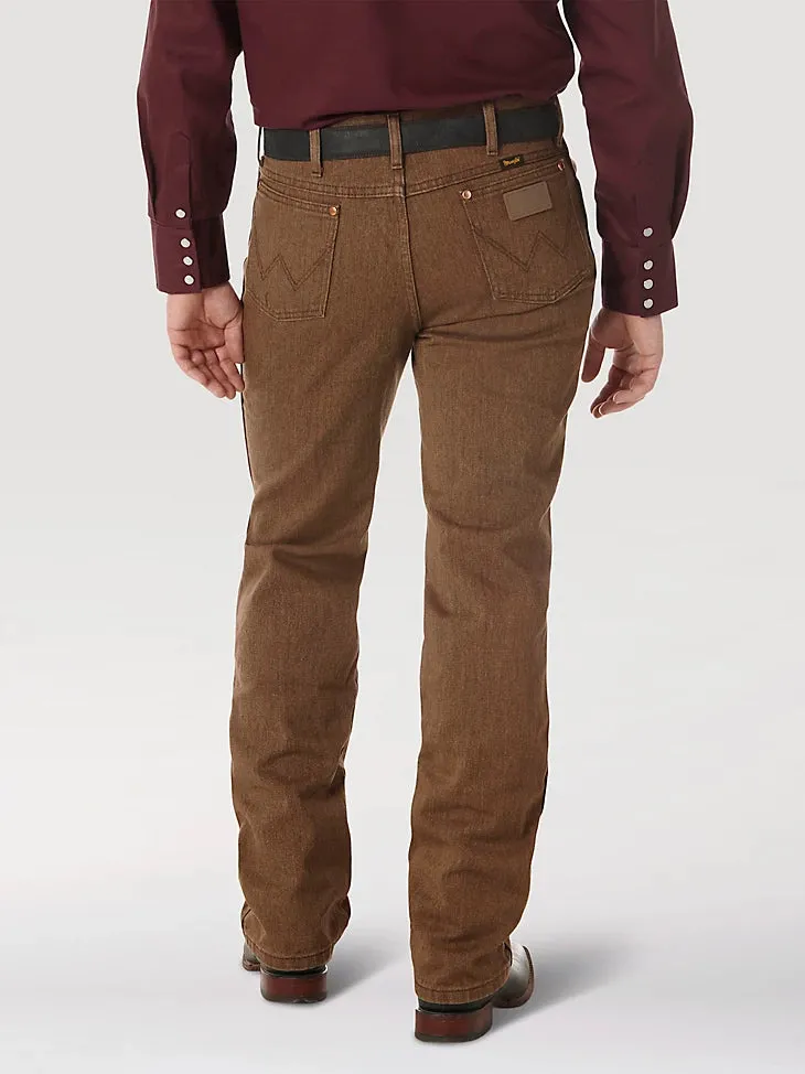 Wrangler Mens Cowboy Cut Jean Slim Fit - Black Whiskey