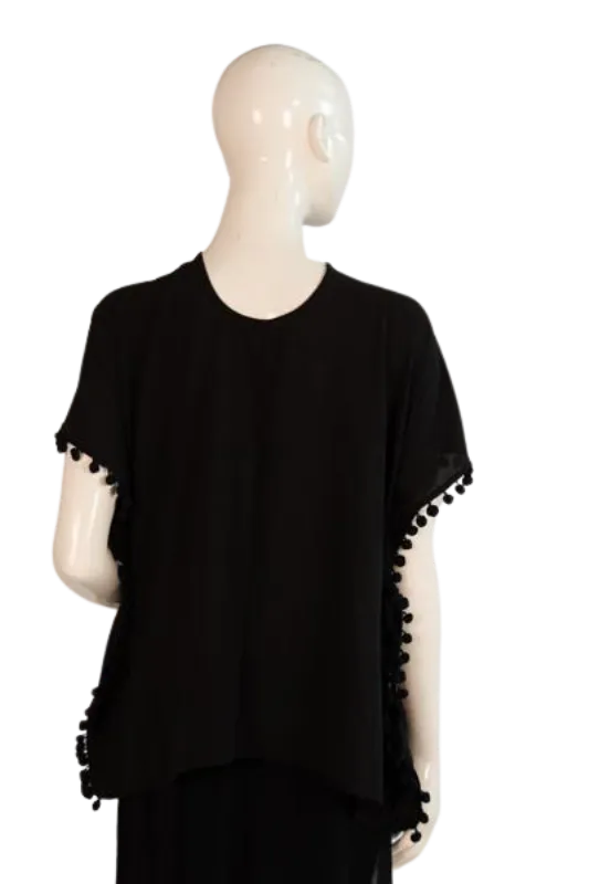 Xhilaration Top Black Size S SKU 000290-14