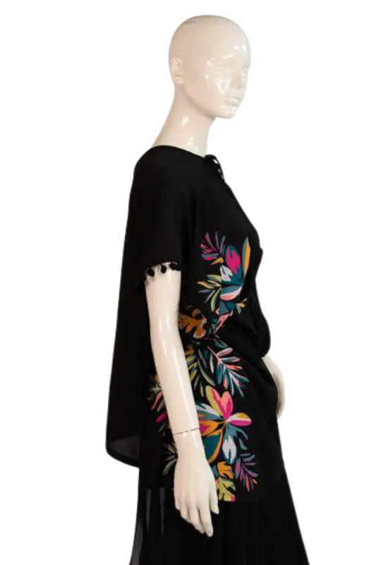 Xhilaration Top Black Size S SKU 000290-14