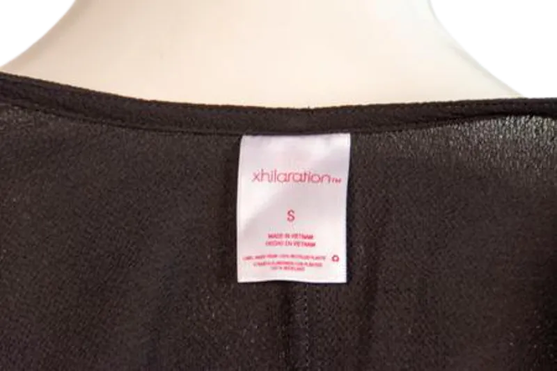 Xhilaration Top Black Size S SKU 000290-14