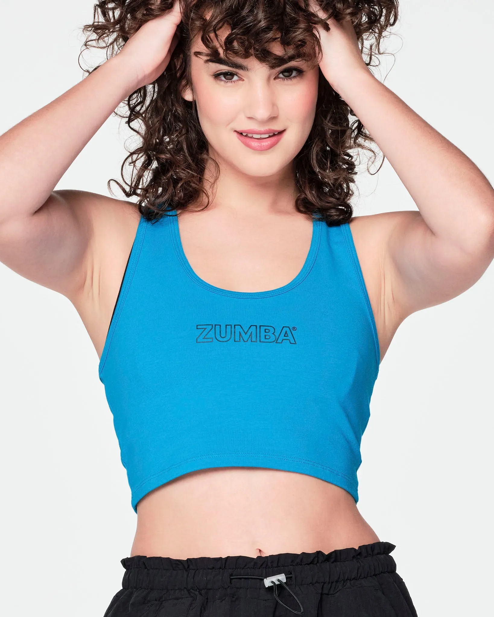Zumba Vibrant Crop Racerback