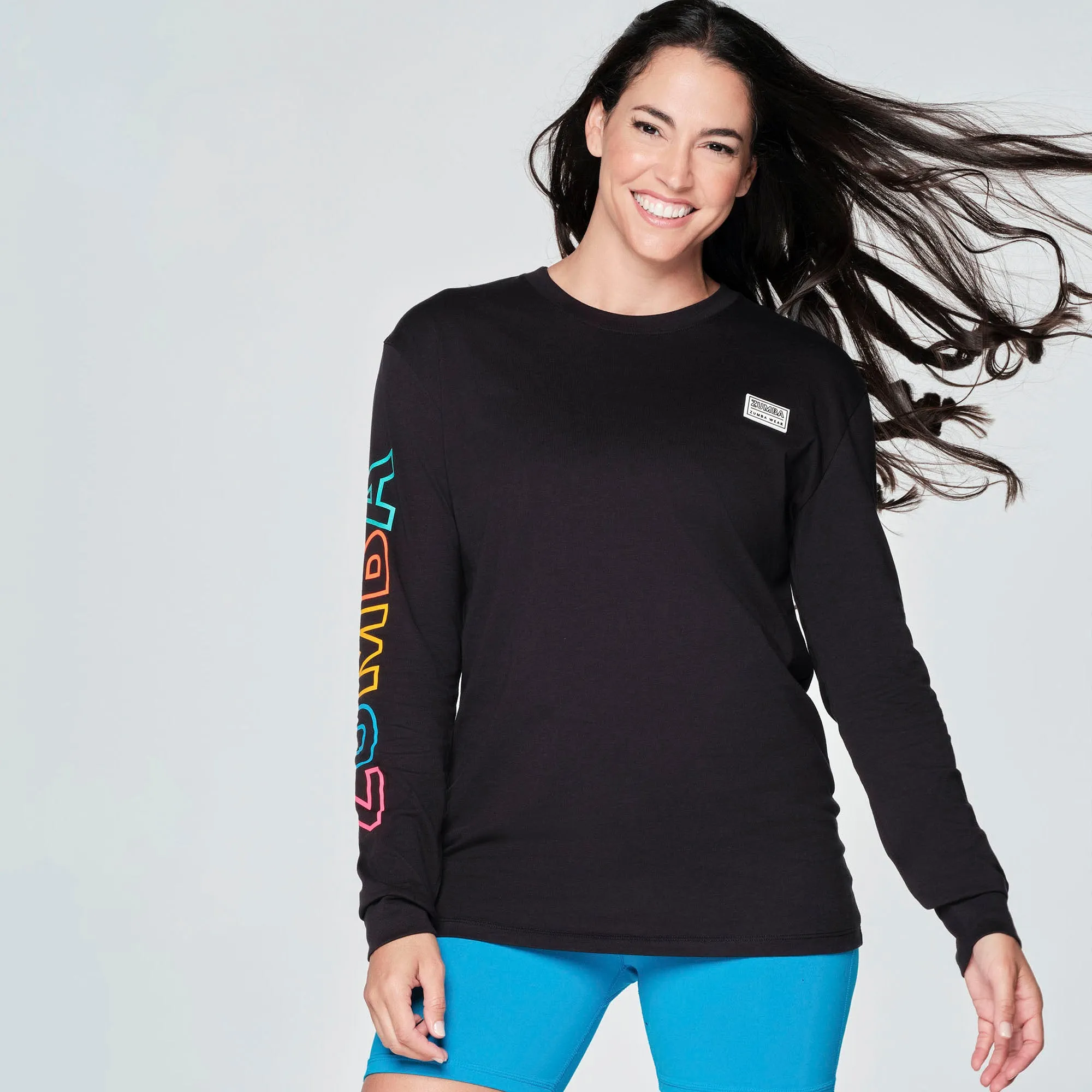 Zumba® Vibrant Long Sleeve Tee